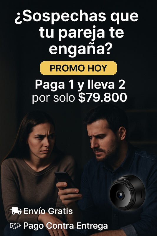 PROMO 2X1 MINI CAMARA ESPIA SPY-EYE