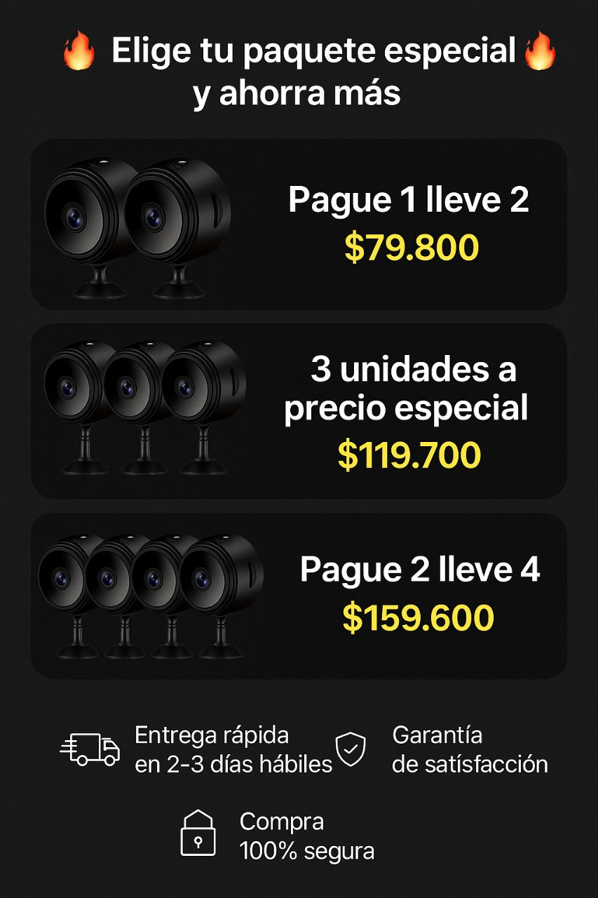 Pomo 2X1 Mini Cámara Espía SPY-EYE