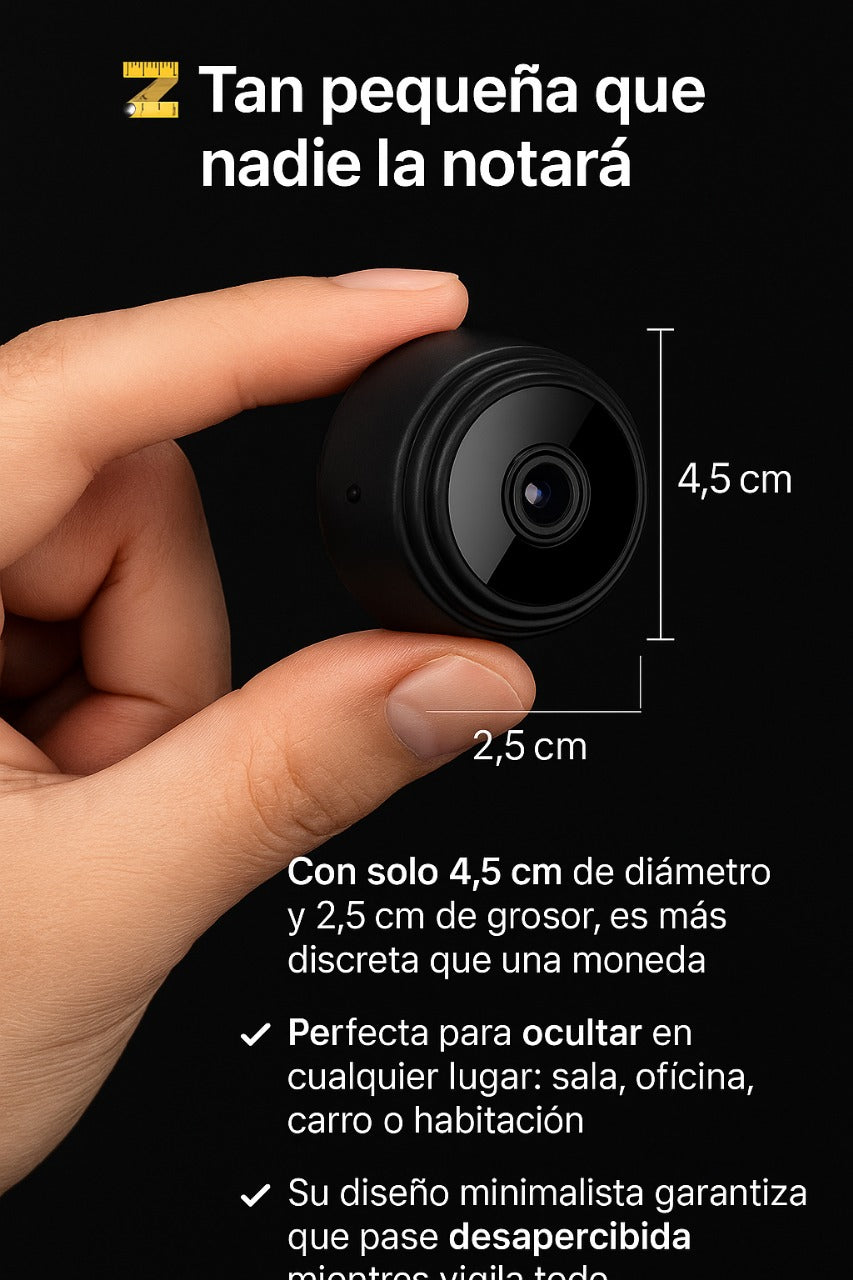 Pomo 2X1 Mini Cámara Espía SPY-EYE