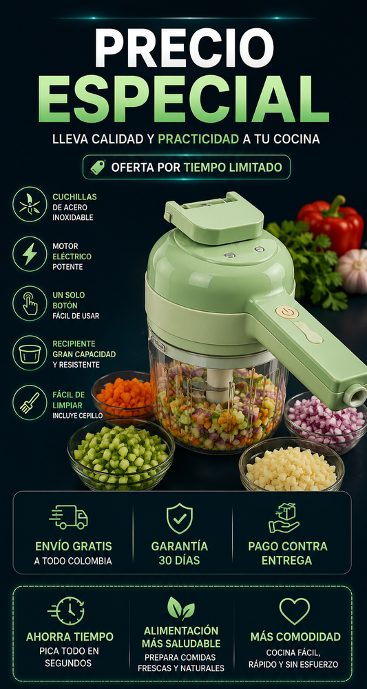 Picador Electrico 4 En 1 Easy-Chop