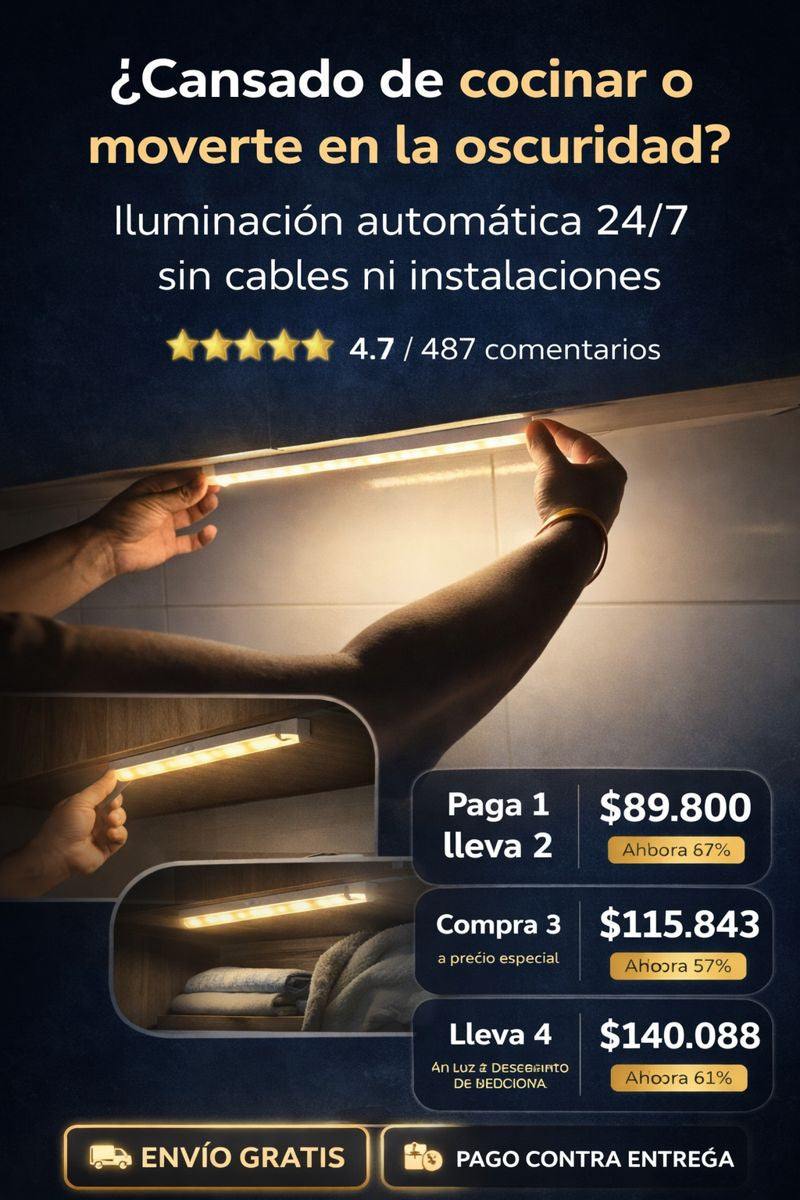 Promo 2X1 Lampara Led Recargable Easy-Led