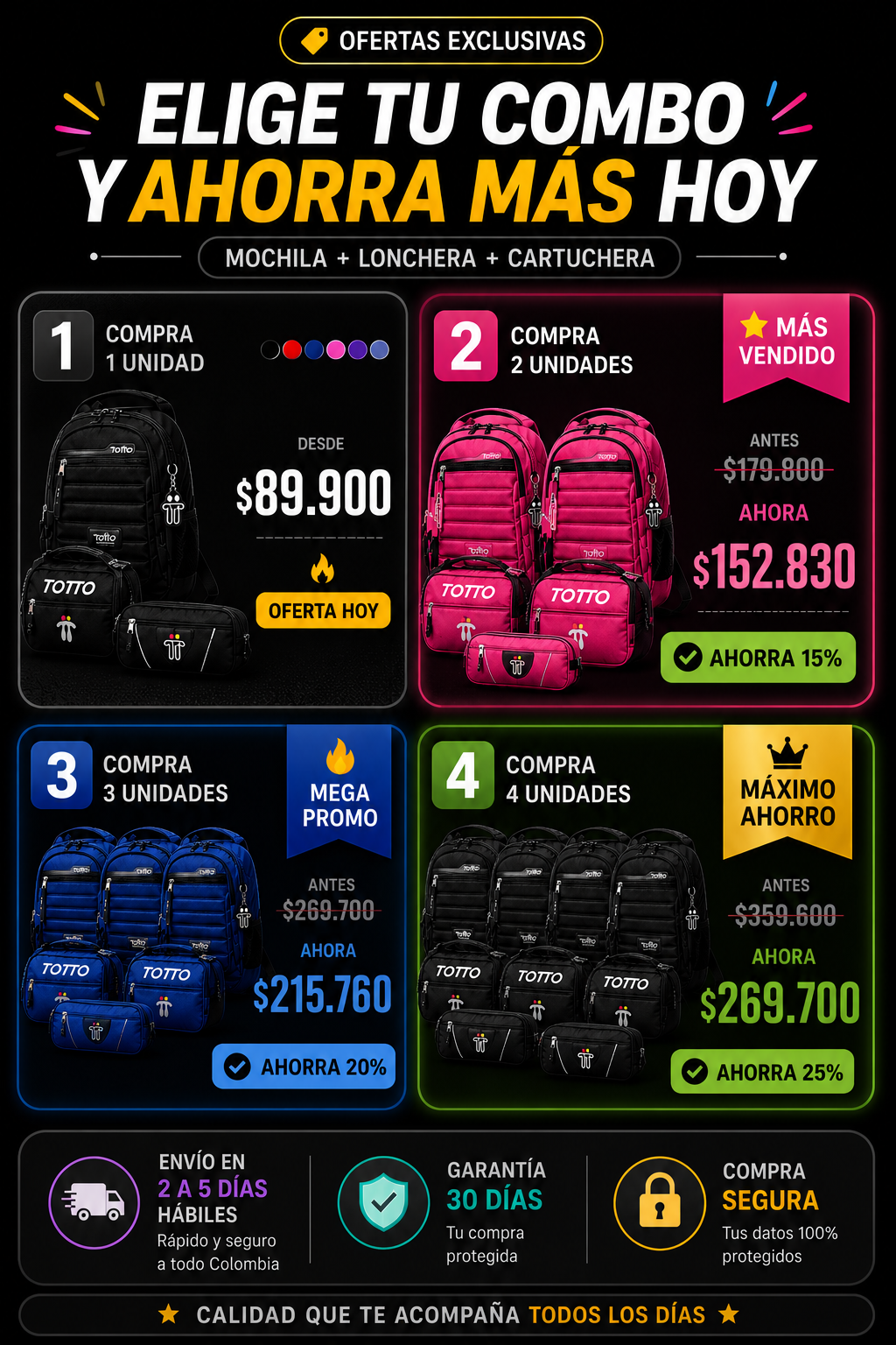 MORRAL TOTTO TRIO 3X1