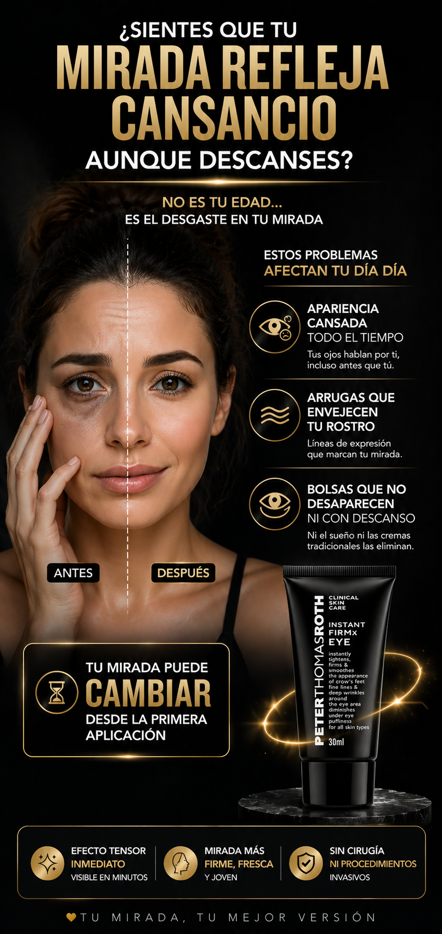 Crema Eliminadora De Bolsas Y Ojeras Peter Thomas Roth 2x1