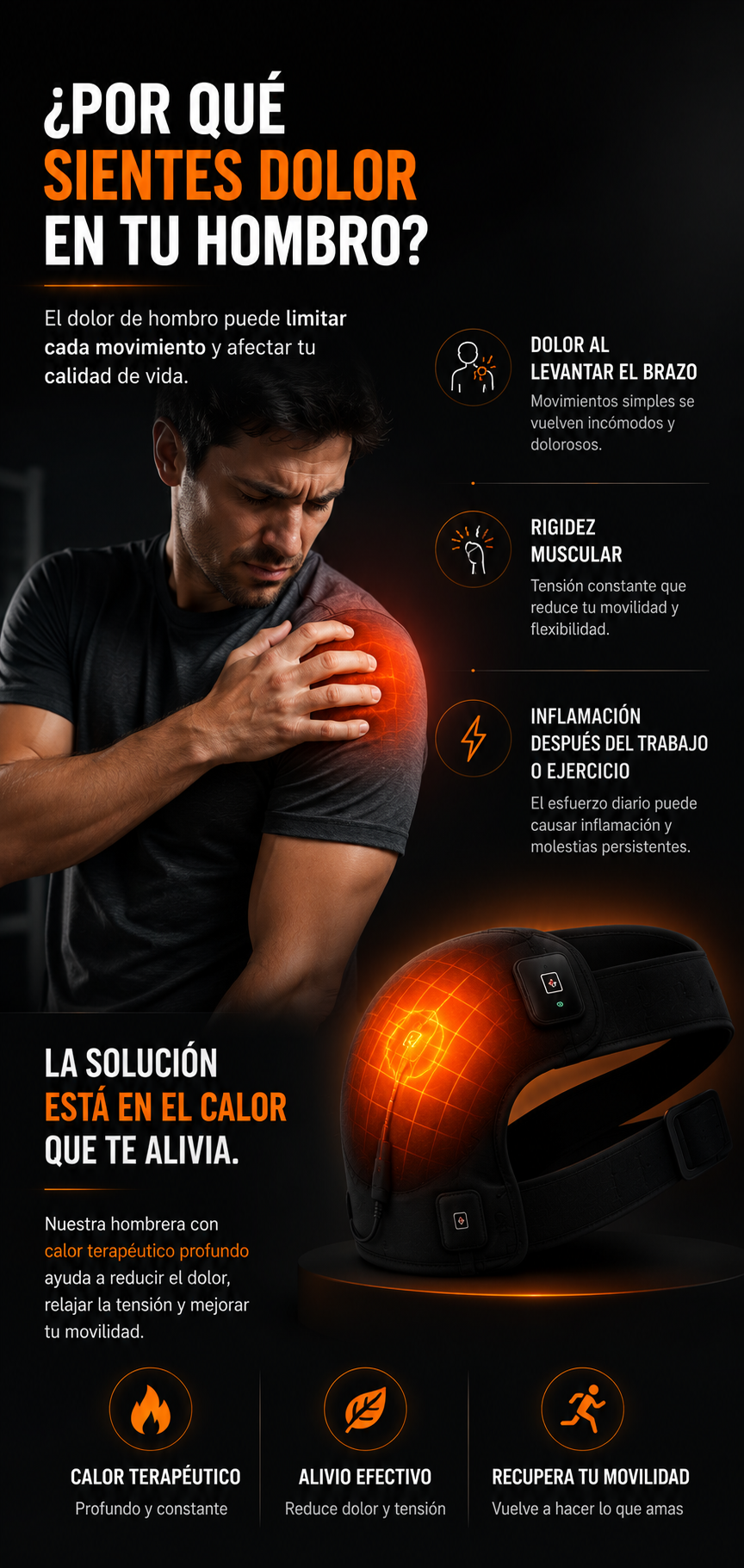 Soporte Termico Ortopedico Deflate-Shoulder