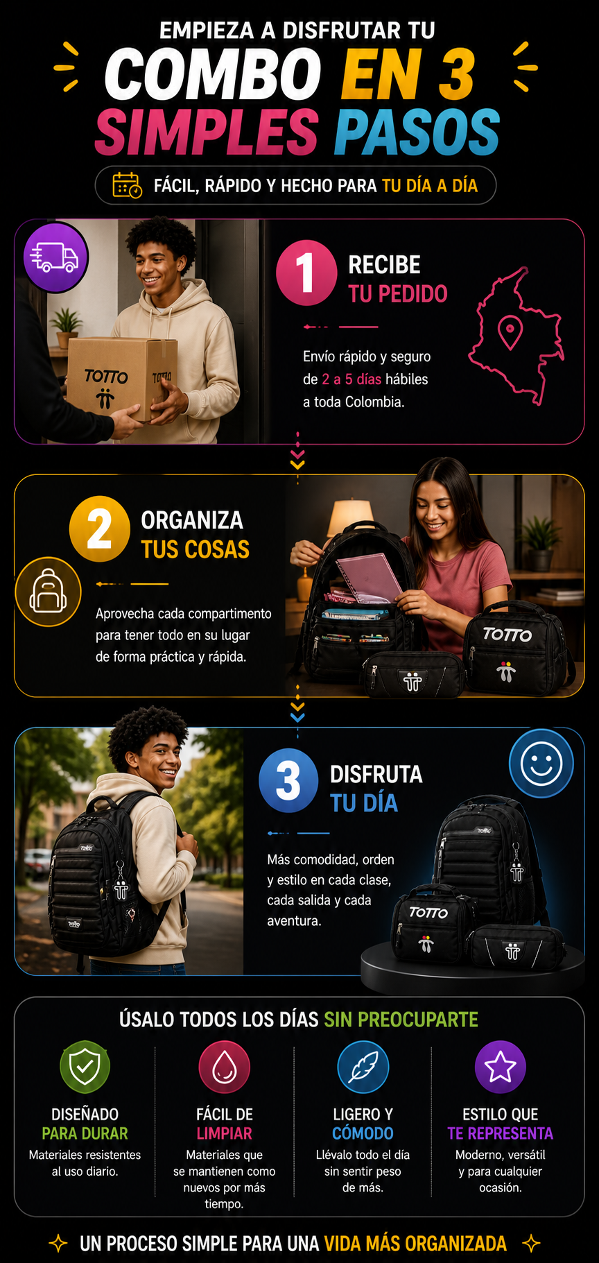MORRAL TOTTO TRIO 3X1