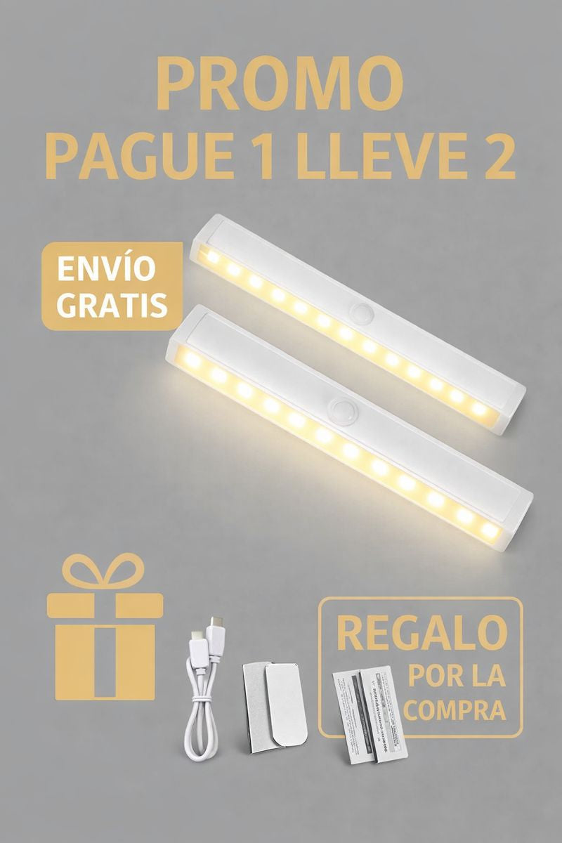 Promo 2X1 Lampara Led Recargable Easy-Led