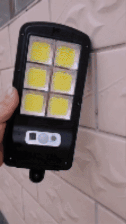 Lampara Solar Con Sensor Led Security-Yard